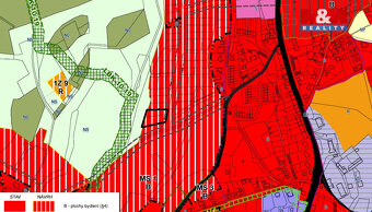 Prodej pozemku k bydlení, 1388 m², Dubí - 12