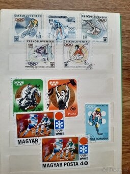 Album známek - olympijské hry 1920 - 2002 - 12