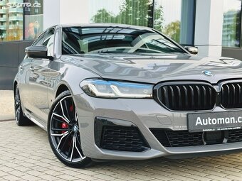 BMW Řada 5, M550i V8|390kW|Laser|DPH|Bufík - 12
