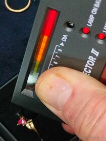 Zlaty damsky prsten Diamanty a td Punc 0,585 Rozmer 54 - 12