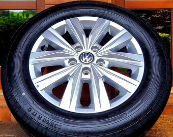 alu R17 5x120 orig. VW Crafter, pneu 235/60C, ako NOVÉ - 12
