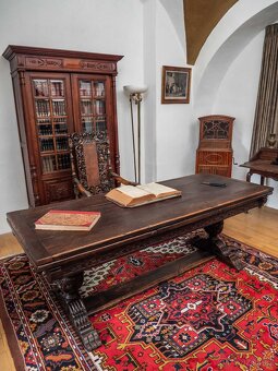 Starožitný velký anglický stůl z počátku 18. století - 12