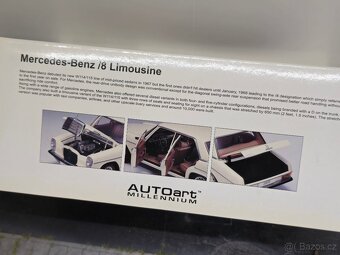 Mercedes Benz 8 Limousine 1:18 Autoart - 12