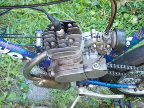 MOTO KOLO MOPED 80ccm cyklo velo PŘÍDAVNÝ MOTOR - 12