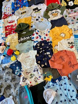 Balík oblečení miminko chlapeček 0-6 m - 12