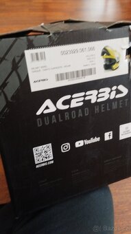 Nova helma italske znacky Acerbis Serel velikost L - 12