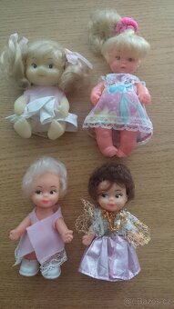 Retro hračky-chrastítka,gumové,plyšové,panenky, nařadí,... - 12