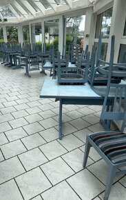 47x židle a stoly do restaurace buk masiv - 12