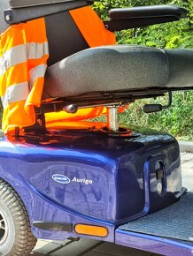 Vozítko elektrické čtyřkolové dojezd na nákupy - 12