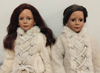 Sigikid 2 krásné umělecké sběratelské panenky - 12