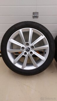 Alu kola 5x112 r17 Teron origo. škoda Octavia III - 12