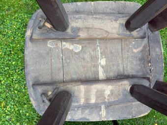 Židle z masivu 4x - 12