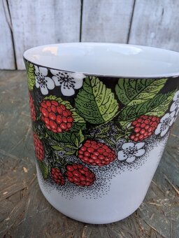 Retro porcelánové hrnky Chodziez, Polsko. - 12