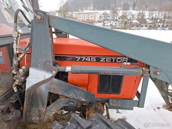 ZETOR 7745 4X4 S ČELNÍM NAKLADAČEM - 12