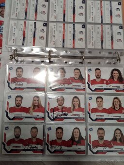 2x album ČR reprezentace podpisy, limity - 12
