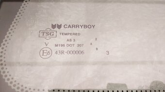 Hardtop Carryboy – Sklo krátké - 12