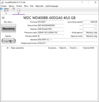 HDD IDE /PATA 3,5" - 40 GB, 80 GB, 320 GB - 12