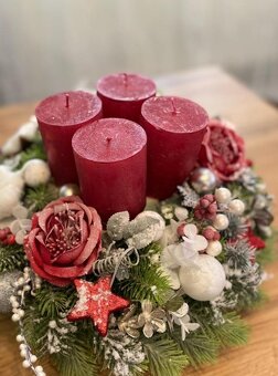 Nabízím tvorbu věnců a svícnů - 12