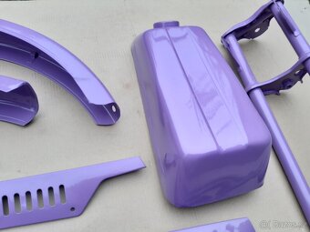 PRÁŠKOVÉ LAKOVÁNÍ (komaxit), babetta, jawa pionýr, simson.. - 12