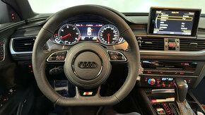 AUDI VOLANT - zkoseny - perforovana koža - S logo - 12