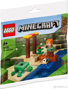 LEGO Minecraft mix minifigurek, doplňků a nových setů - 12