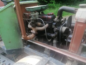 Malotraktor domácí výroby. - 12