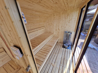 Panoramatická sauna Horizont M6 - 12