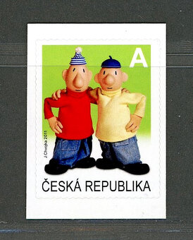 Výběr různých známek  ČR - svěží - 12