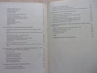 STARÁ TECH. KNIHA - PROVOZ MOTOROVÝCH VOZIDEL V ZIMĚ r. 1958 - 12