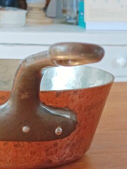 PROFESIONÁLNÍ MĚDĚNÝ HRNEC BAUMALU ALSASKO FRANCIE 70.LÉTA - 12