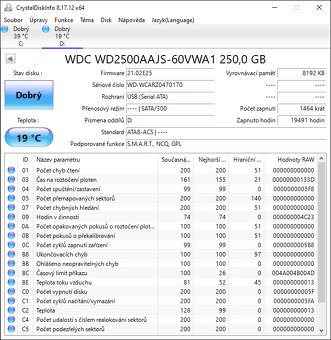 HDD SATA 3,5" - 80, 160, 250, 320, 500 GB - 12