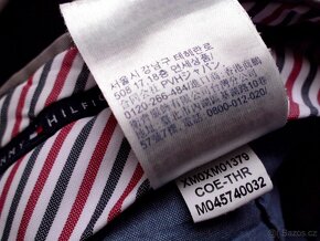 Tommy Hilfiger pánske chino nohavice s elastan. L 36/34 - 12