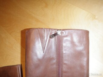 kožené kozačky zn. Tommy Hilfiger - vel. 38 - 12