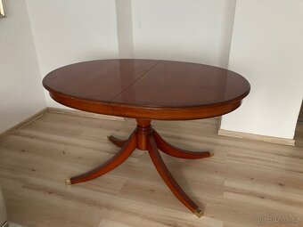 Stůl rozkládací, masiv 135-180-225 x 90 - 12