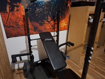 Posilovací věž + kotouče - 12