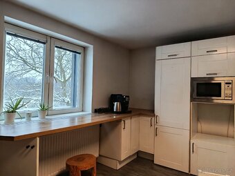 Bílá (téměř plně vybavená) kuchyň - 12