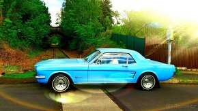 Mustang 1966 l6, 3,3l, super zvuk, po renovaci - 12