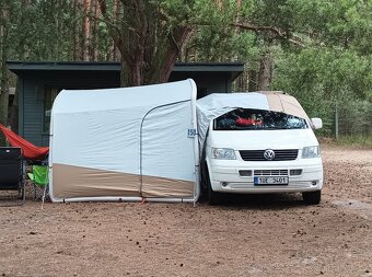 Volkswagen T5, 1.9TDI 62kw, spací vestavba + nafukovací stan - 12