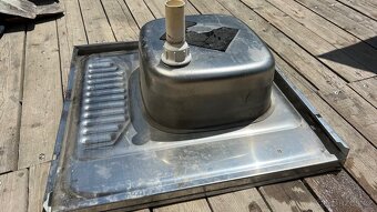 Umyvadlo, dřez nerez - 12