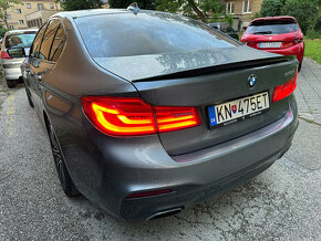 Lipo spoiler kridlo na kufor pre BMW rada 5 G30 F10 F90 - 12