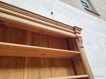 LUXUSNÍ VELKÁ KNIHOVNA-OBCHODNÍ REGÁL 270 cm - 12