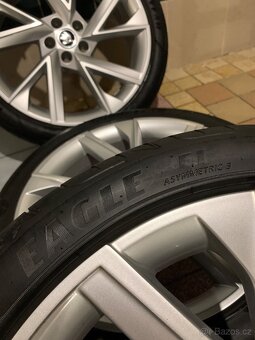 Alu kola Škoda SCALA R18 5X100 LETNÍ PNEU 205/45 R18 VEGA - 12