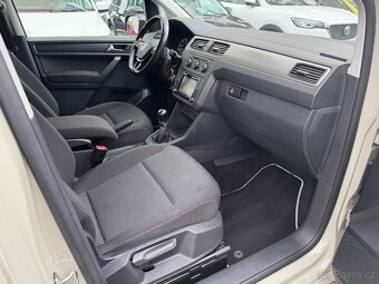Volkswagen Caddy Kombi 2.0 TDI 110kW tažné Webasto Navigace - 12