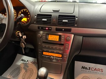 Toyota Avensis 1,8 i EXECUTIVE ČIDLA VÝHŘEV 2009 TOP STAV - 12