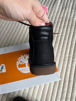 Timberland Premium 6" Waterproof, vel. 27, černé nubuk - 12