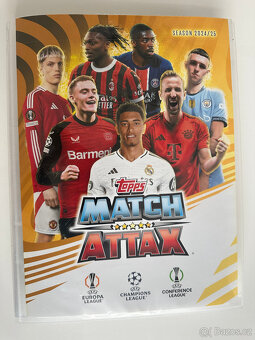Balíček 100 fotbalových karet Topps Match Attax 2024/2025 - 12