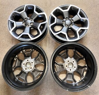 5x100 R17 Subaru XV Originál alu disky - TOP - nové senzory - 12