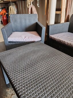 Prodám Zahradní set ratanového nábytku - 12