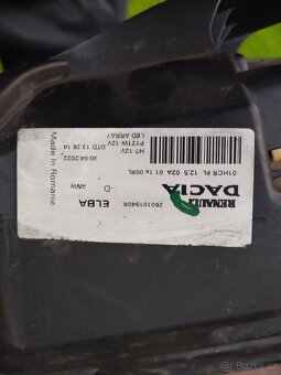 Dacia světlo 260107978R FULL LED Sandero - 12