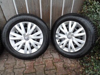 Komplet Zimní Sada Dunlop +Poklice 215/60/16 ET 41 5X112 - 12